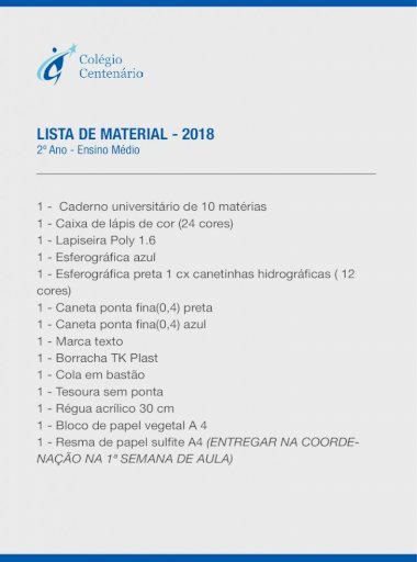 Lista De Material 2018 Conecte Sociologia Conecte Sociologia 2Âº Ano Ensino Medio 1Âº